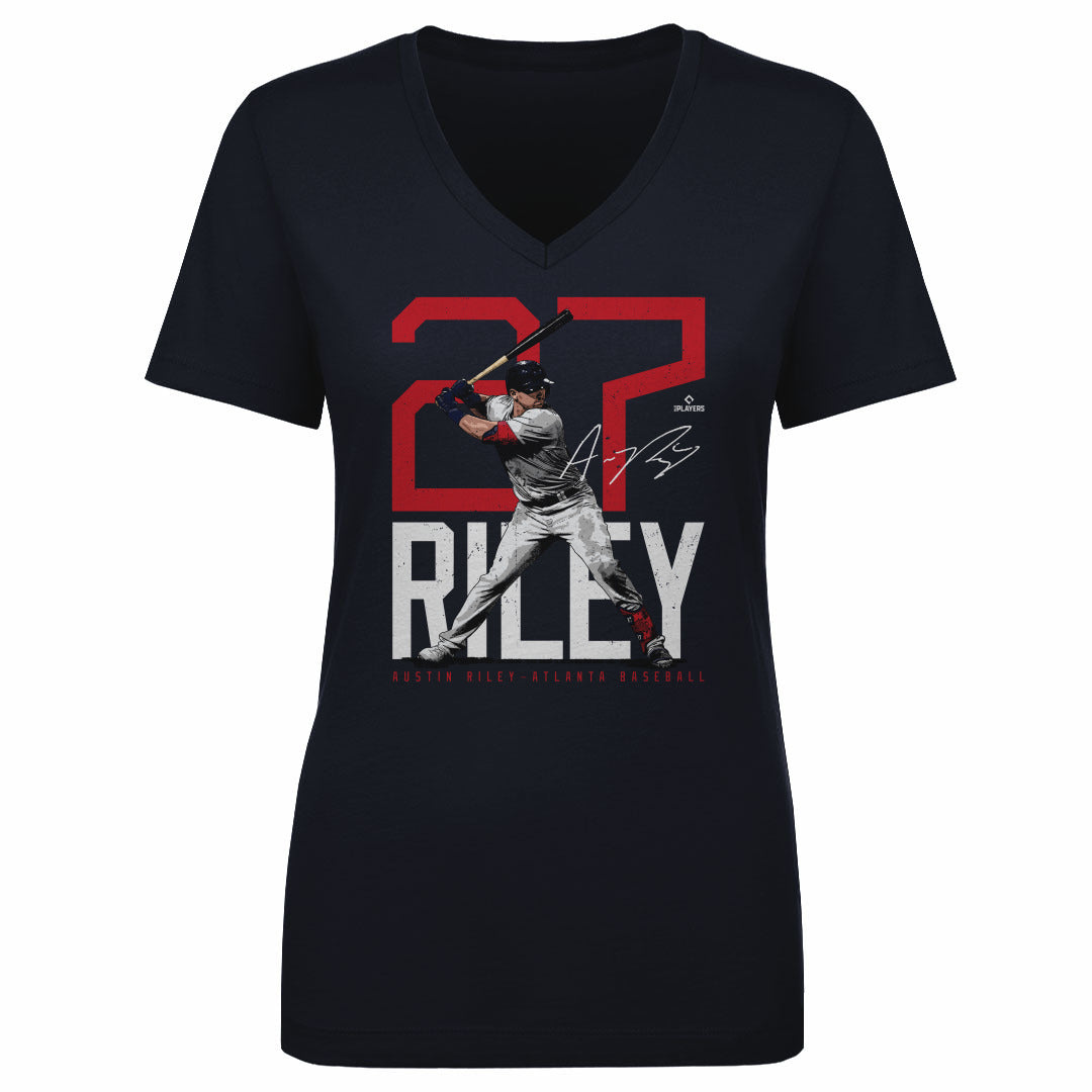 Austin Riley Women's V-Neck T-Shirt | 500 LEVEL