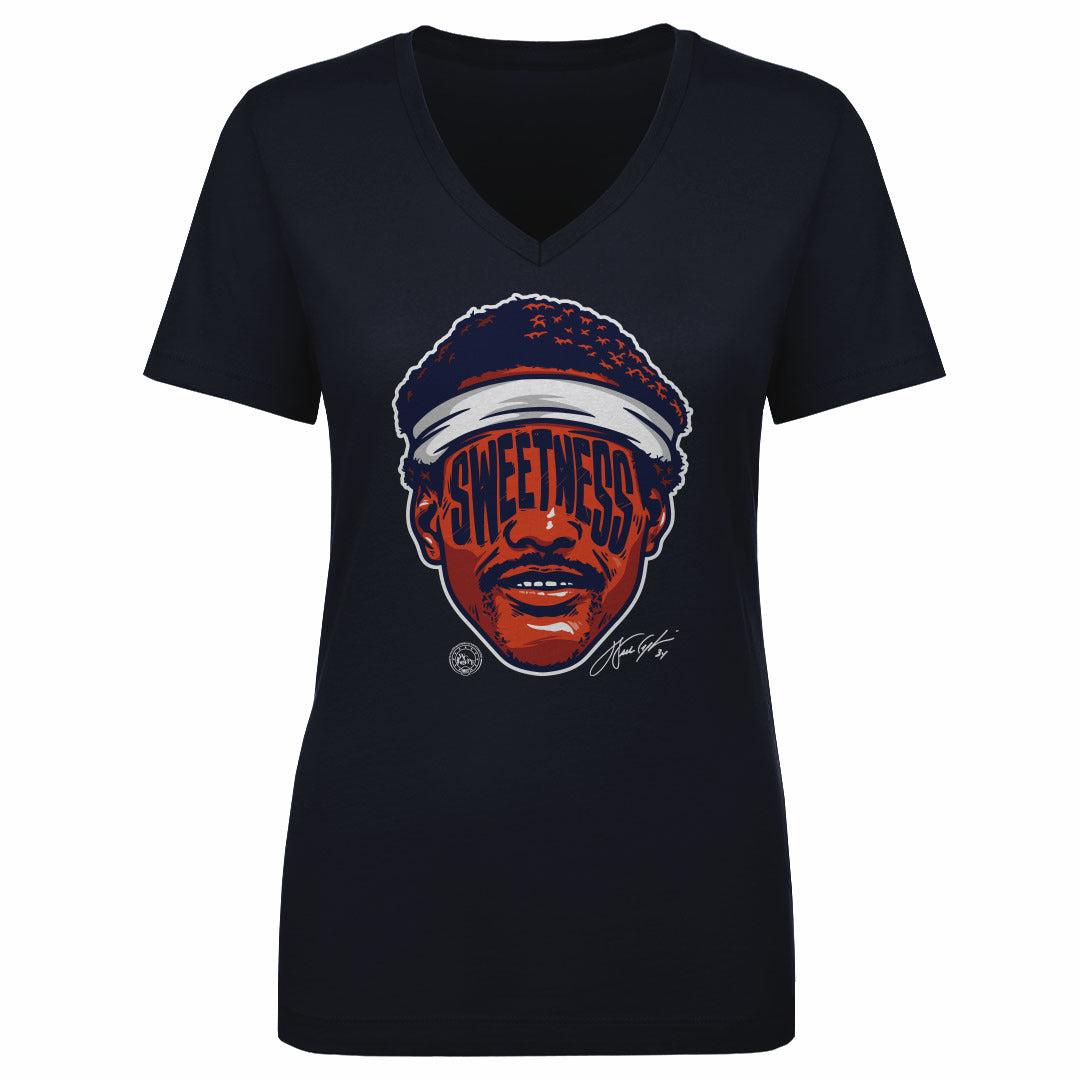 Walter Payton Women's V-Neck T-Shirt | 500 LEVEL