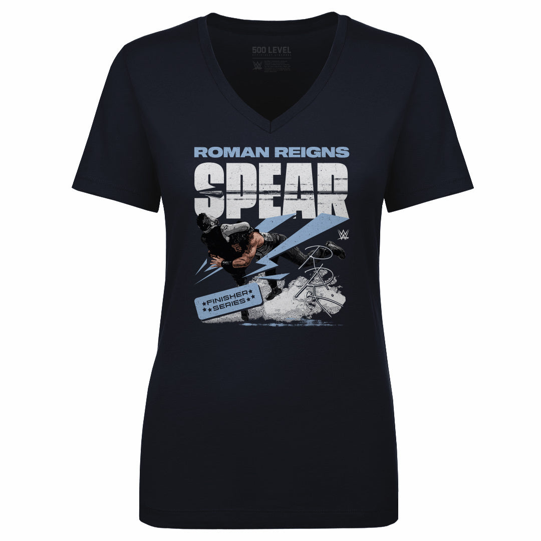 Roman Reigns Women's V-Neck T-Shirt | 500 LEVEL