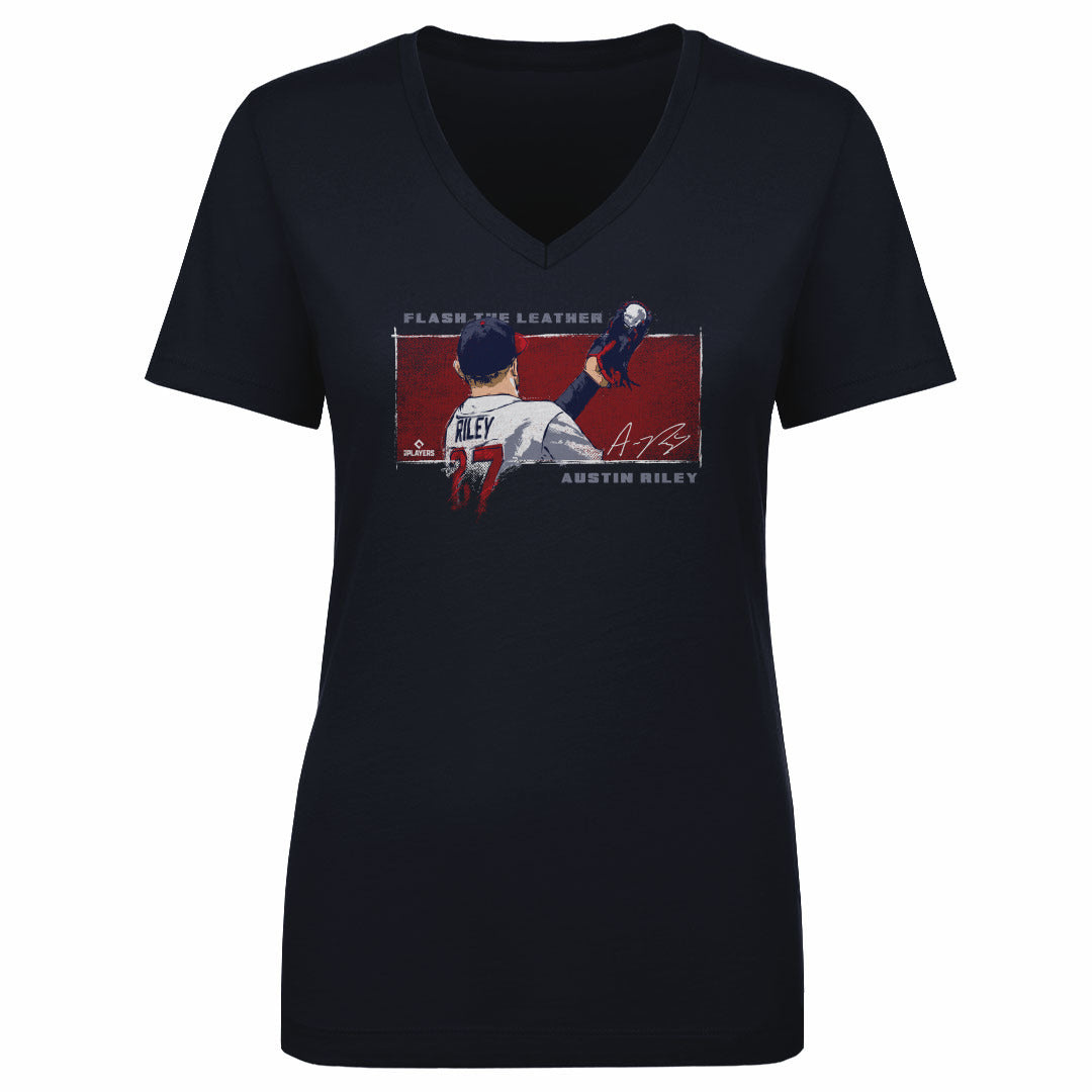 Austin Riley Women's V-Neck T-Shirt | 500 LEVEL