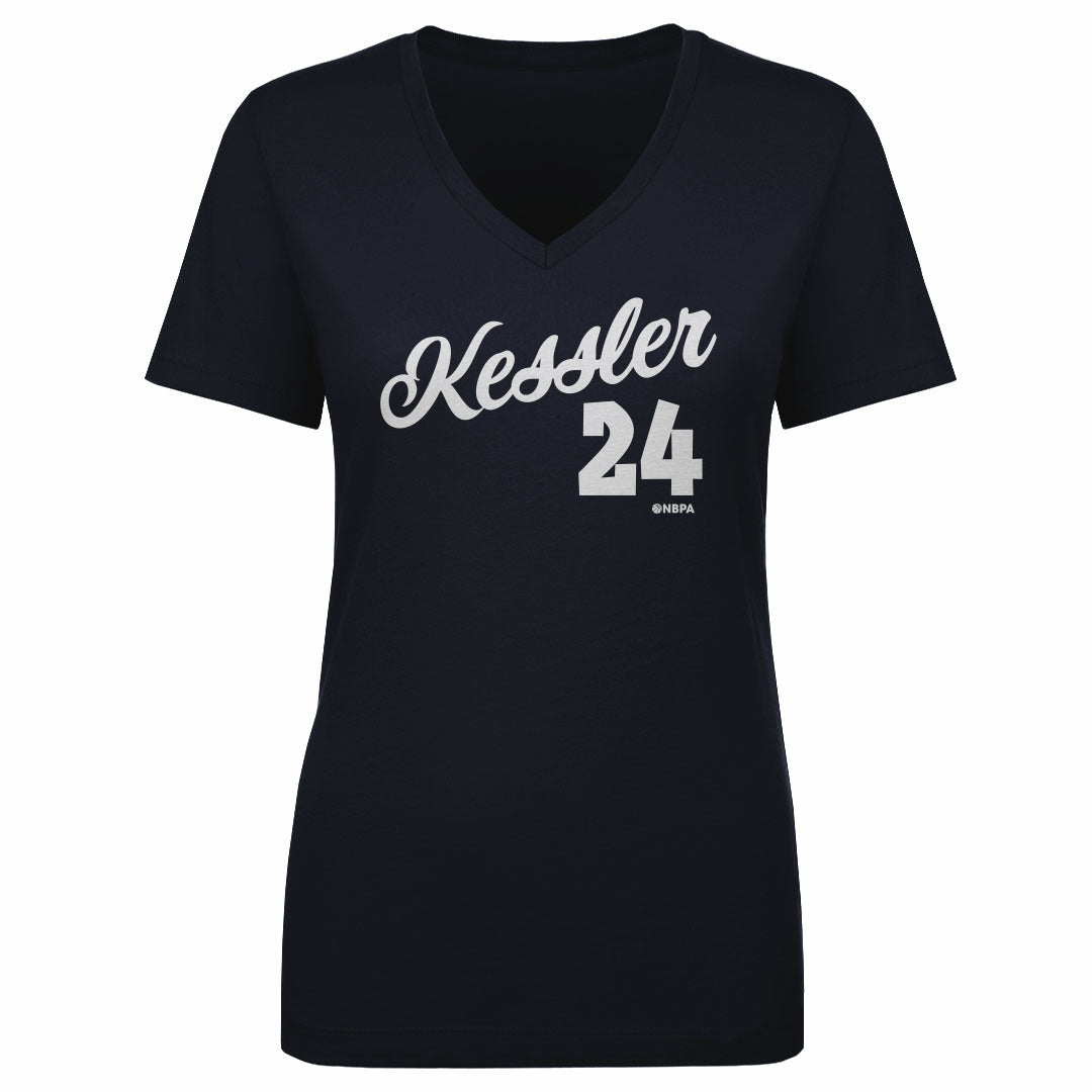 Walker Kessler Women's V-Neck T-Shirt | 500 LEVEL