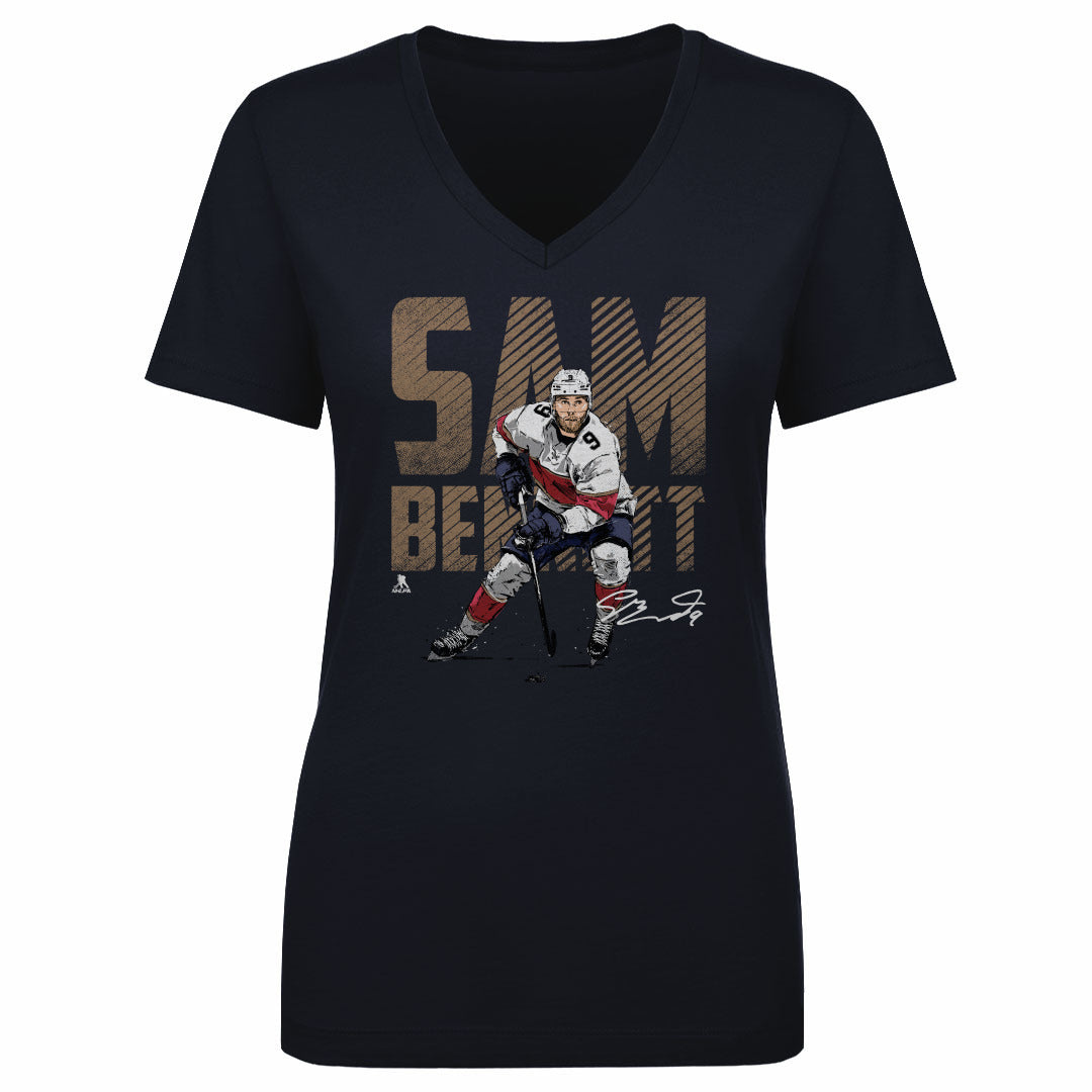 Sam Bennett Women's V-Neck T-Shirt | 500 LEVEL
