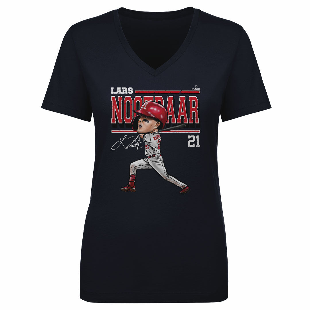 Lars Nootbaar Women's V-Neck T-Shirt | 500 LEVEL