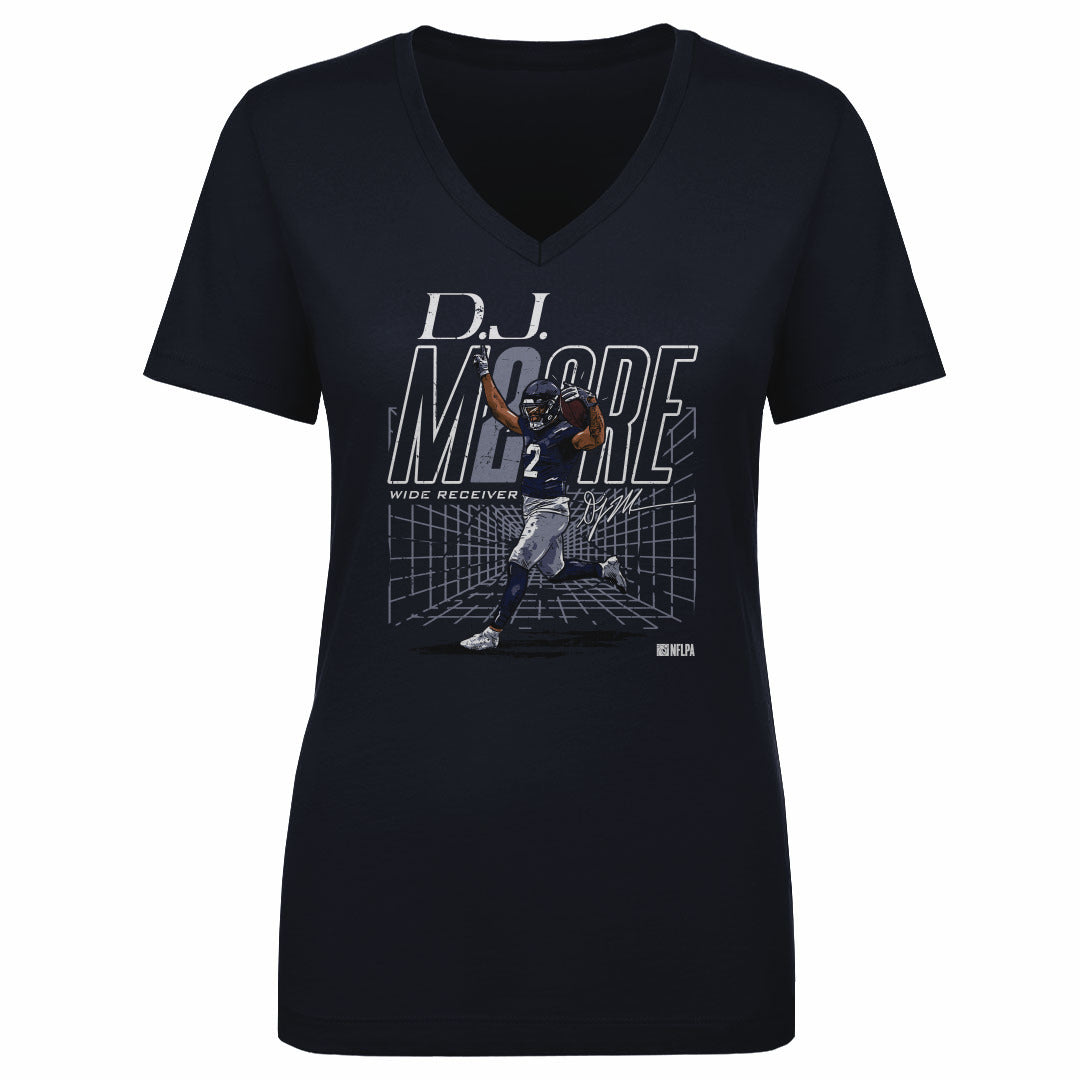D.J. Moore Women's V-Neck T-Shirt | 500 LEVEL