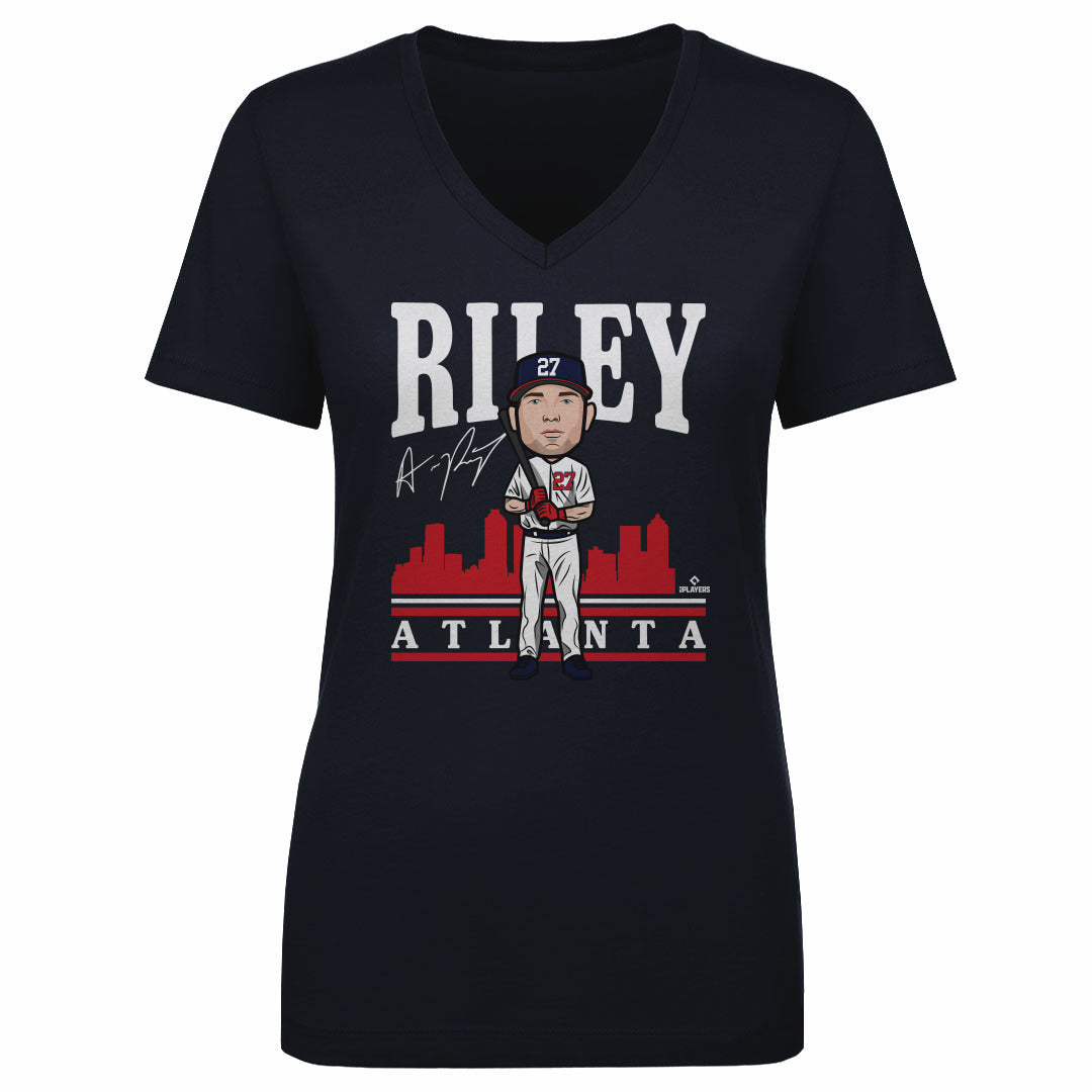 Austin Riley Women's V-Neck T-Shirt | 500 LEVEL