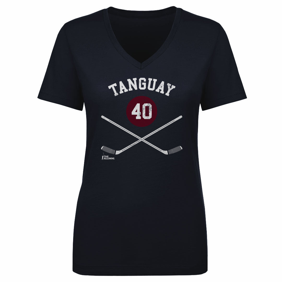 Alex Tanguay Women's V-Neck T-Shirt | 500 LEVEL