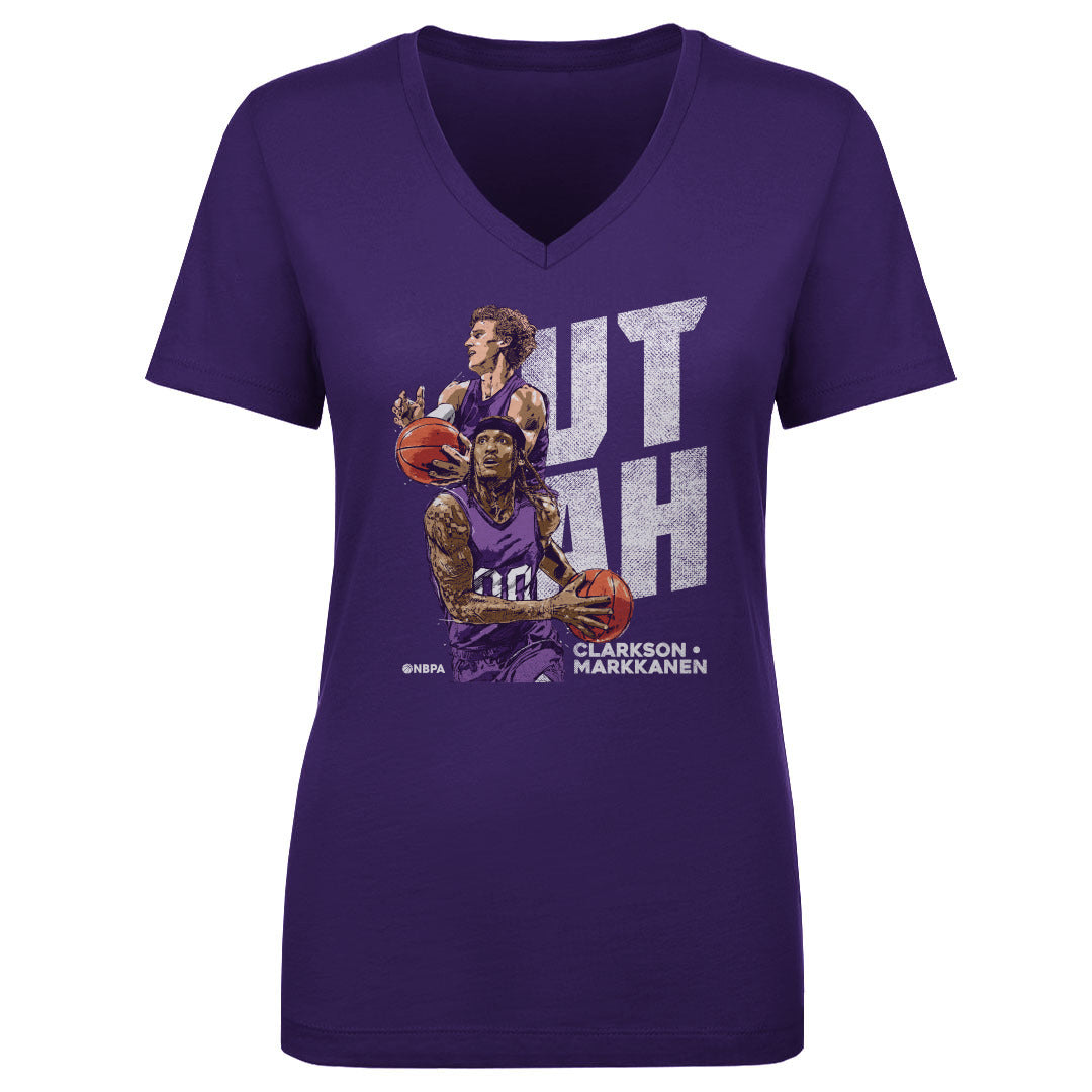 Jordan Clarkson Women's V-Neck T-Shirt | 500 LEVEL