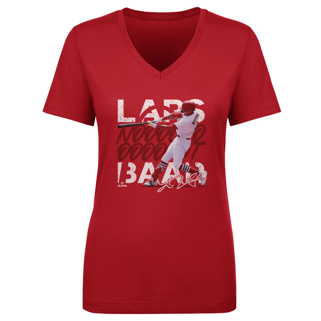 Lars Nootbaar Women's V-Neck T-Shirt | 500 LEVEL