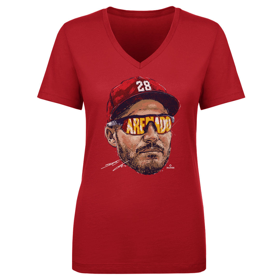 Nolan Arenado Women's V-Neck T-Shirt | 500 LEVEL