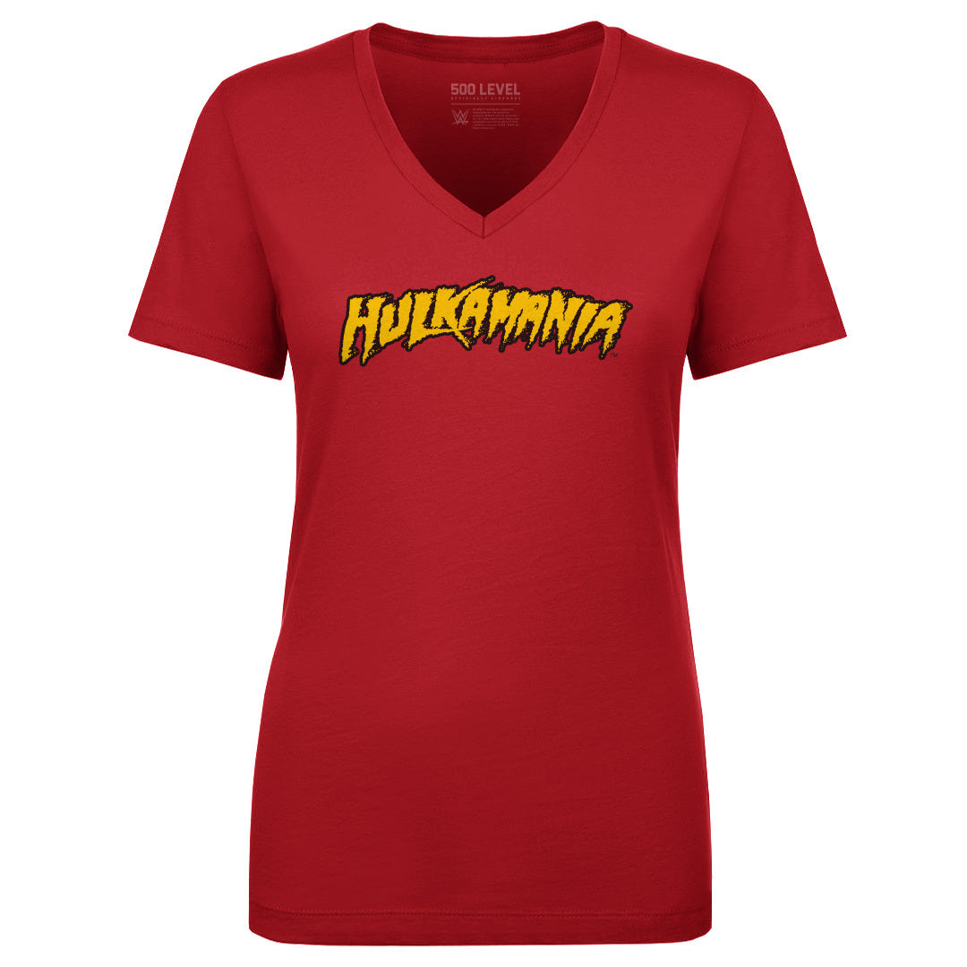 Hulk Hogan Women's V-Neck T-Shirt | 500 LEVEL