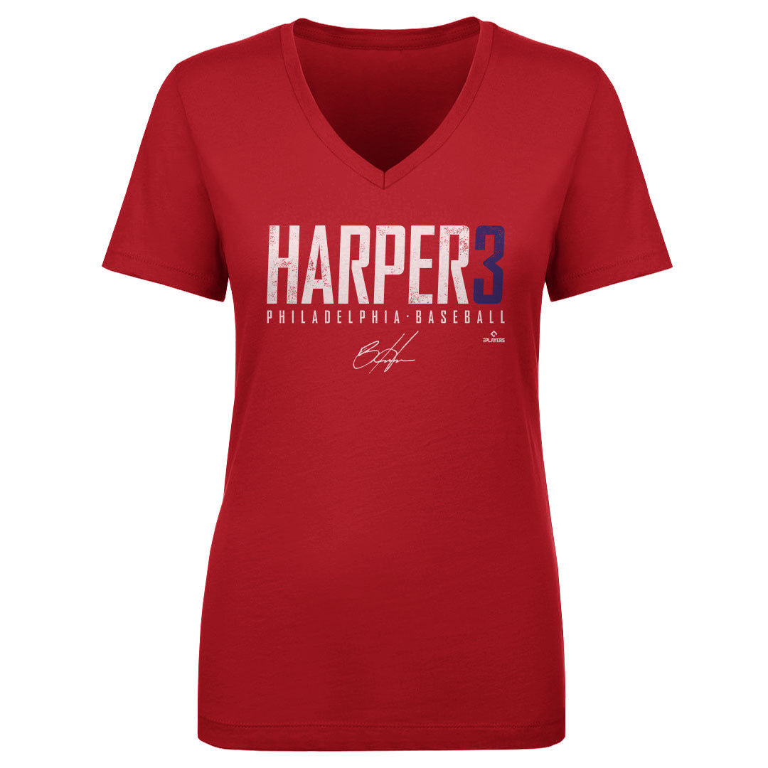 Bryce Harper Women's V-Neck T-Shirt | 500 LEVEL