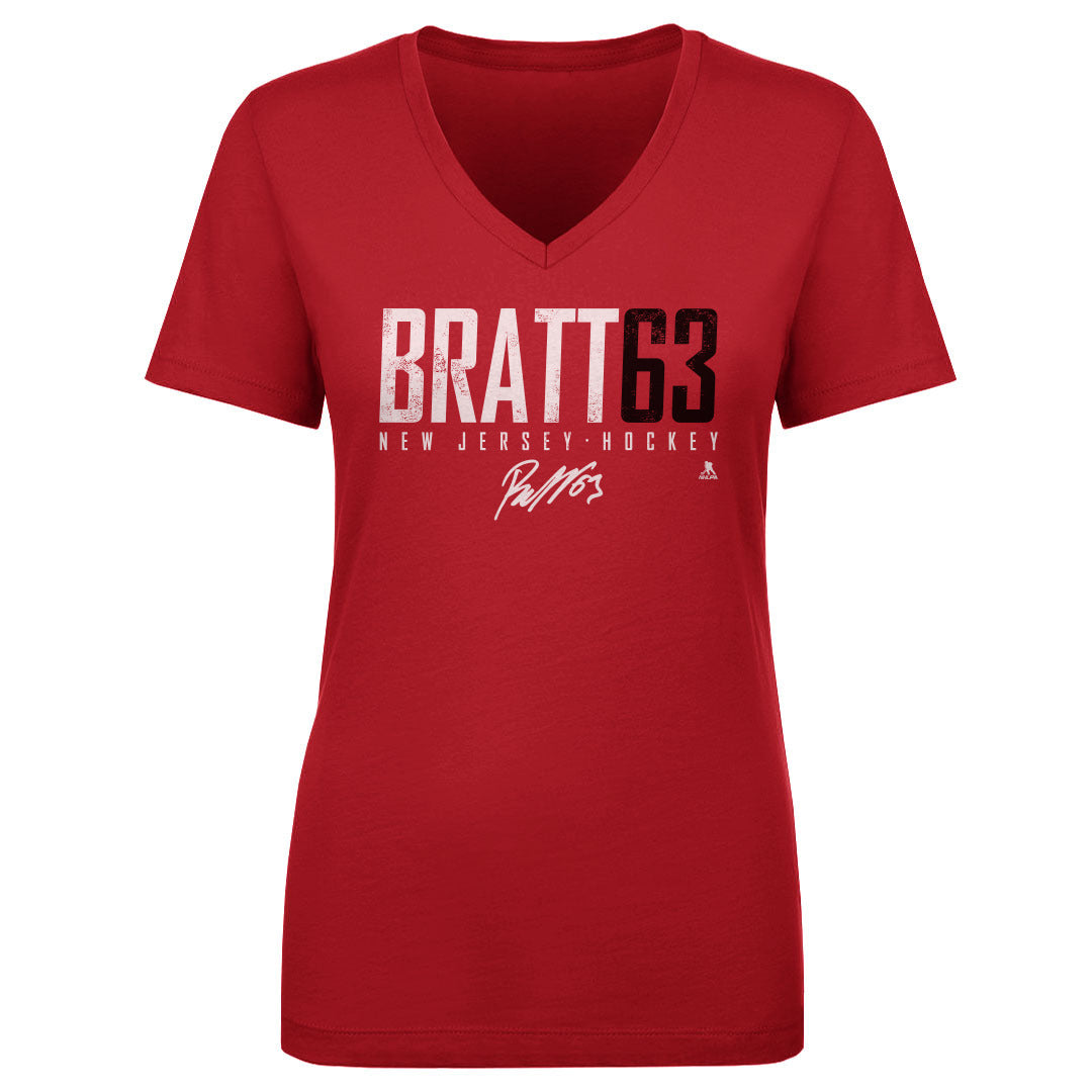 Jesper Bratt Women's V-Neck T-Shirt | 500 LEVEL