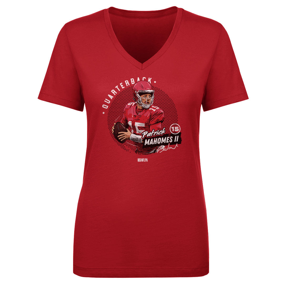 Patrick Mahomes Women's V-Neck T-Shirt | 500 LEVEL
