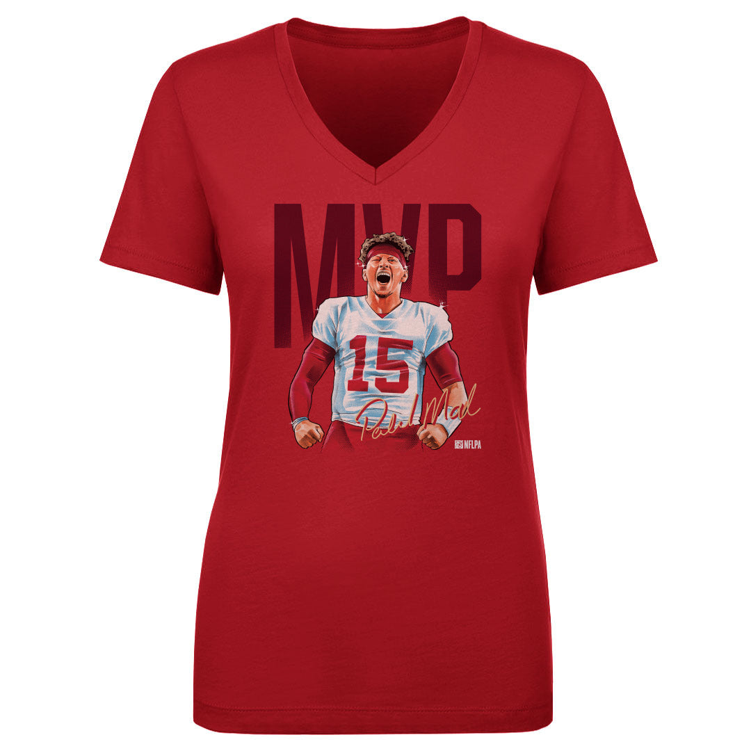 Patrick Mahomes Women's V-Neck T-Shirt | 500 LEVEL