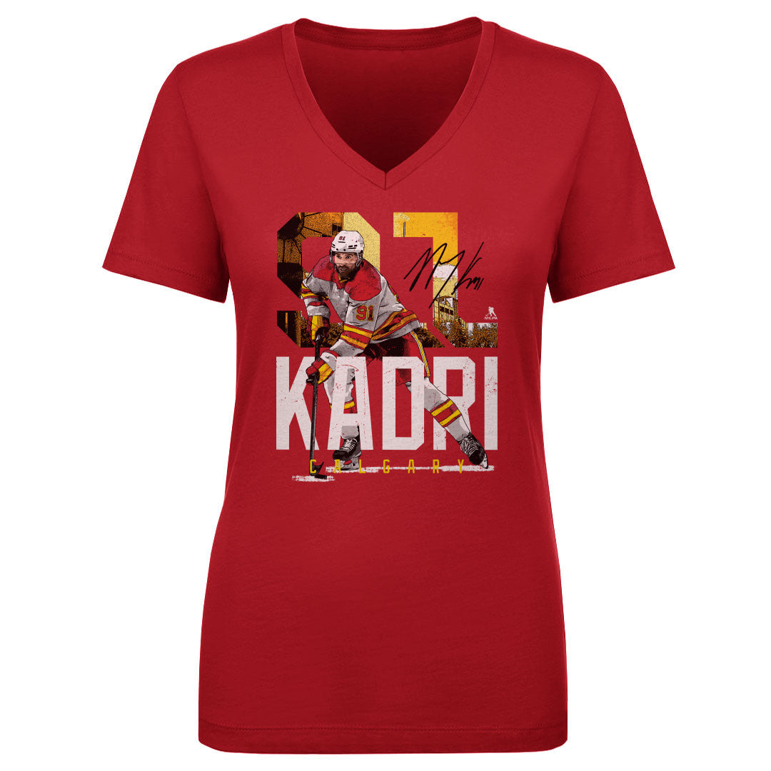 Nazem Kadri Women's V-Neck T-Shirt | 500 LEVEL