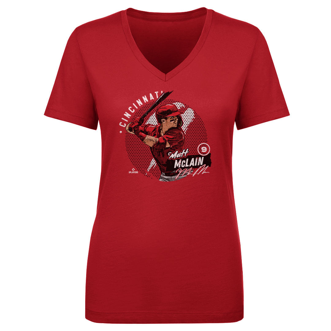 Matt McLain Women's V-Neck T-Shirt | 500 LEVEL