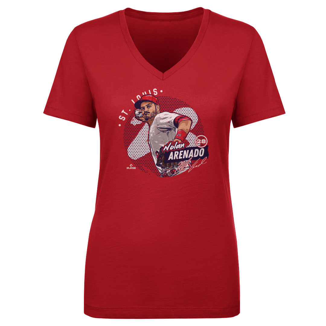 Nolan Arenado Women's V-Neck T-Shirt | 500 LEVEL