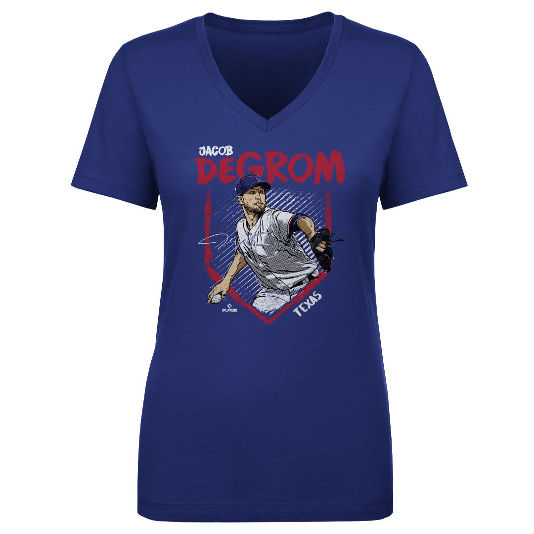 Jacob deGrom Women's V-Neck T-Shirt | 500 LEVEL