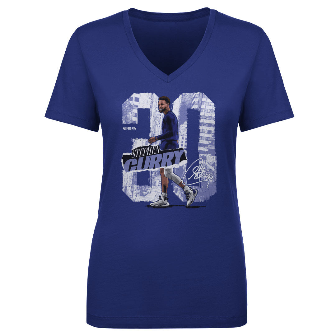 Steph Curry Women's V-Neck T-Shirt | 500 LEVEL
