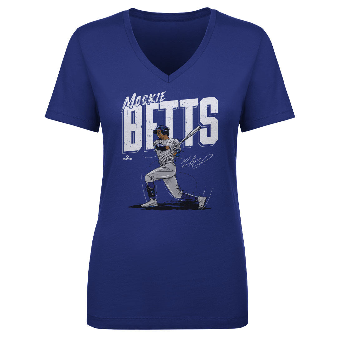 Mookie Betts Women's V-Neck T-Shirt | 500 LEVEL