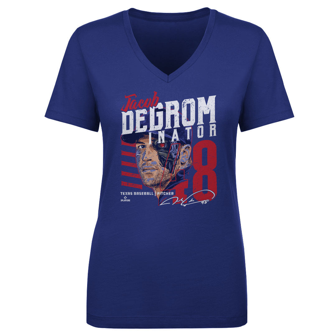 Jacob deGrom Women's V-Neck T-Shirt | 500 LEVEL
