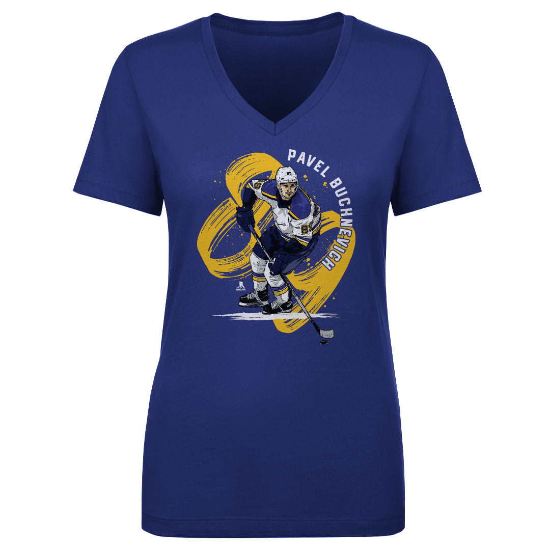 Pavel Buchnevich Women's V-Neck T-Shirt | 500 LEVEL