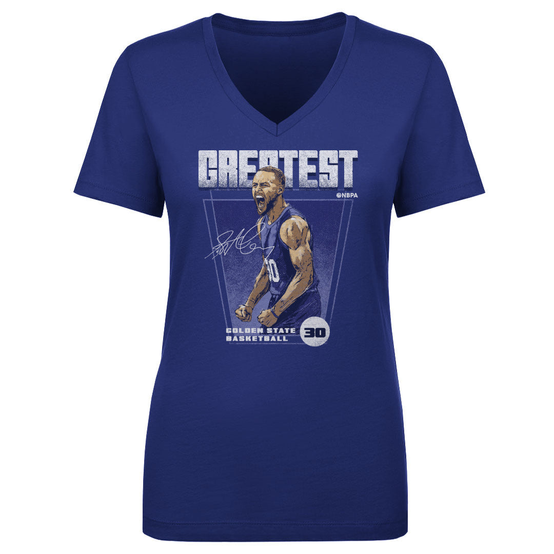 Steph Curry Women's V-Neck T-Shirt | 500 LEVEL