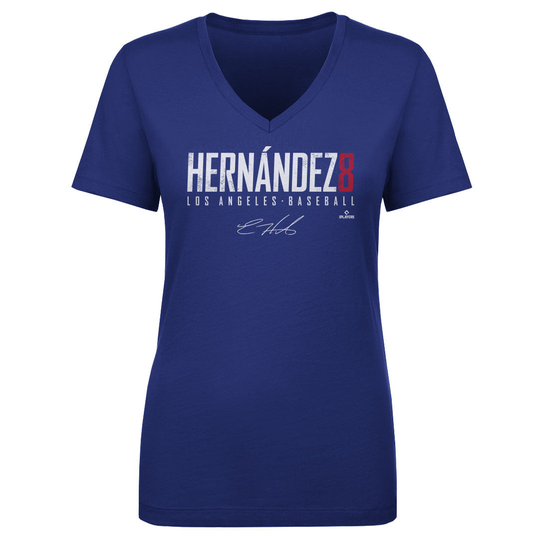Enrique Hernandez Women's V-Neck T-Shirt | 500 LEVEL