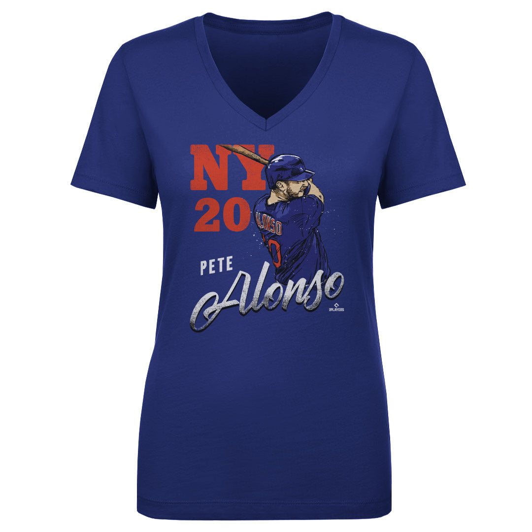 Pete Alonso Women's V-Neck T-Shirt | 500 LEVEL