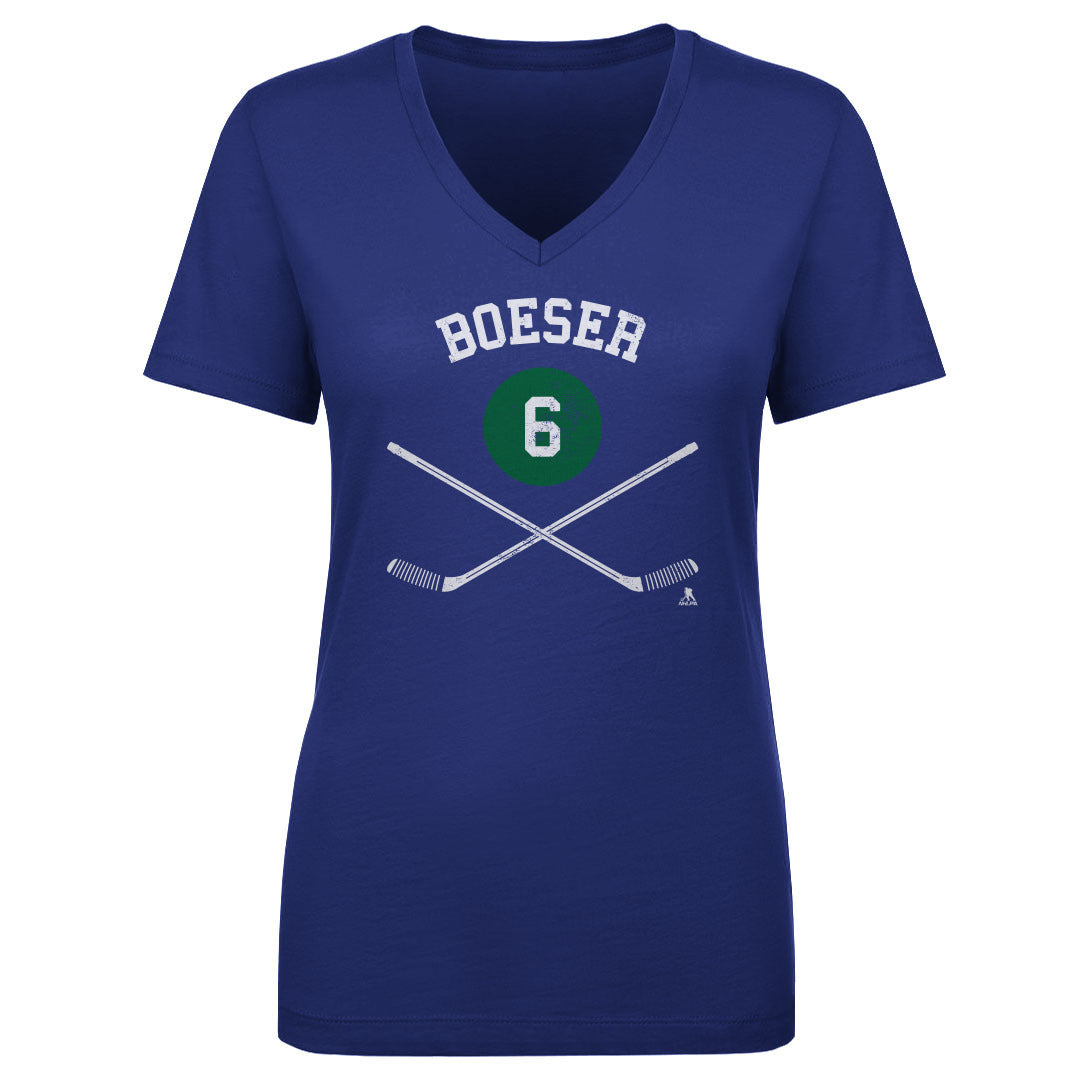 Brock Boeser Women's V-Neck T-Shirt | 500 LEVEL
