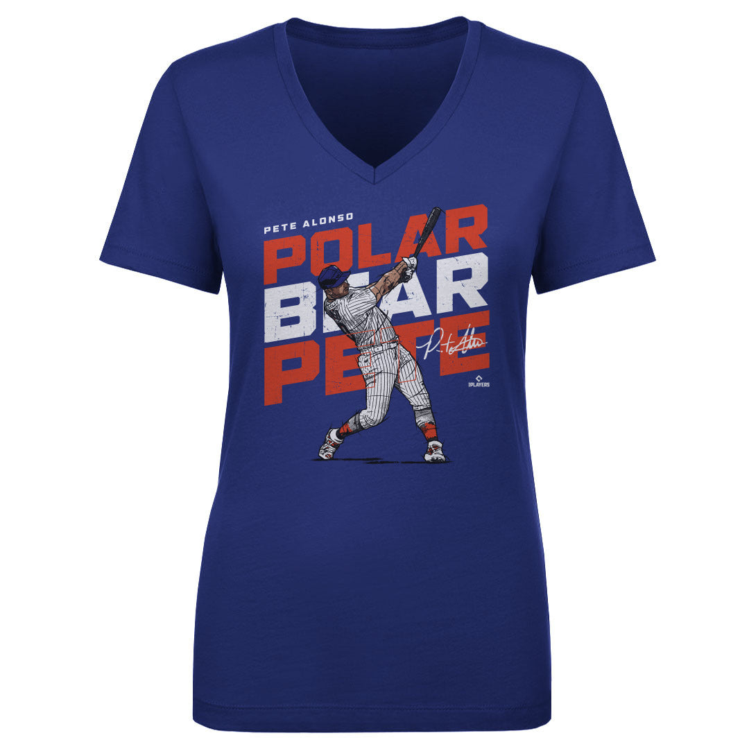 Pete Alonso Women's V-Neck T-Shirt | 500 LEVEL