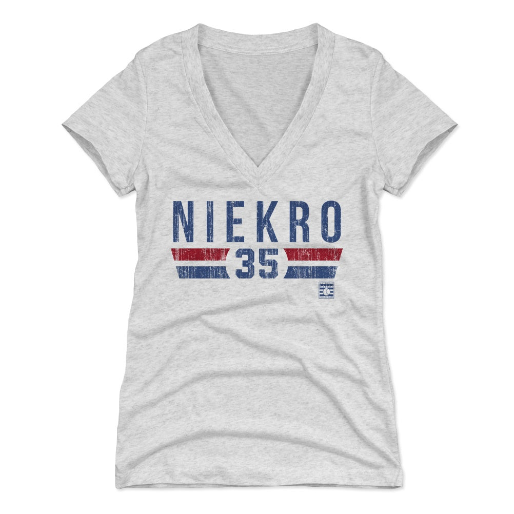 Phil Niekro Women's V-Neck T-Shirt | 500 LEVEL