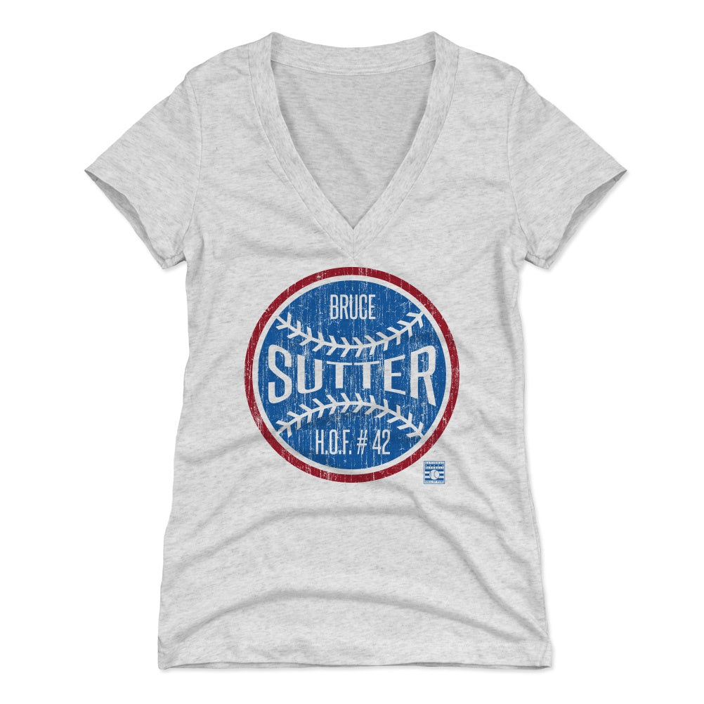 Bruce Sutter Women's V-Neck T-Shirt | 500 LEVEL