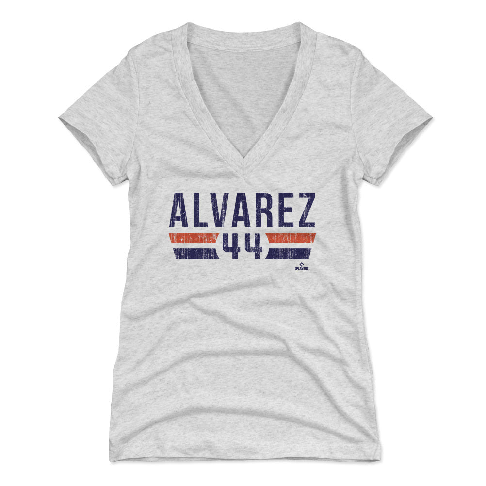 Yordan Alvarez Women's V-Neck T-Shirt | 500 LEVEL