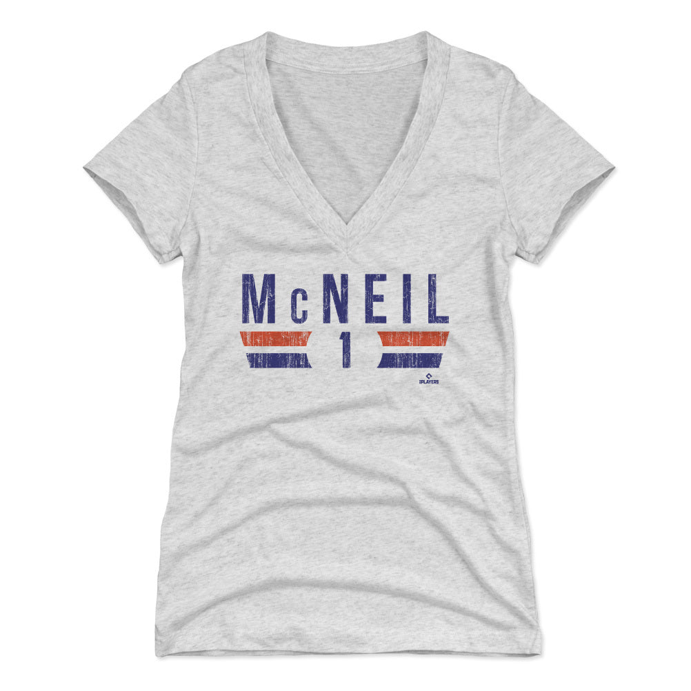 Jeff McNeil Women's V-Neck T-Shirt | 500 LEVEL