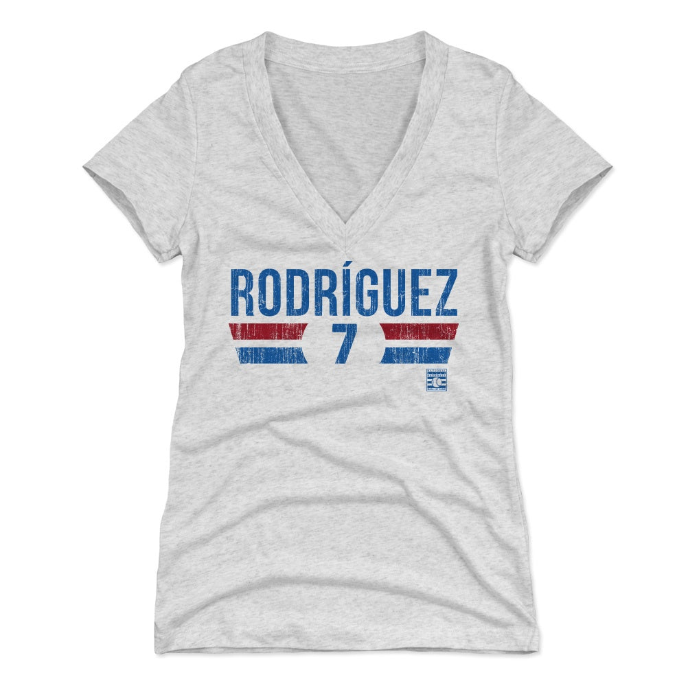 Ivan Rodriguez Women's V-Neck T-Shirt | 500 LEVEL