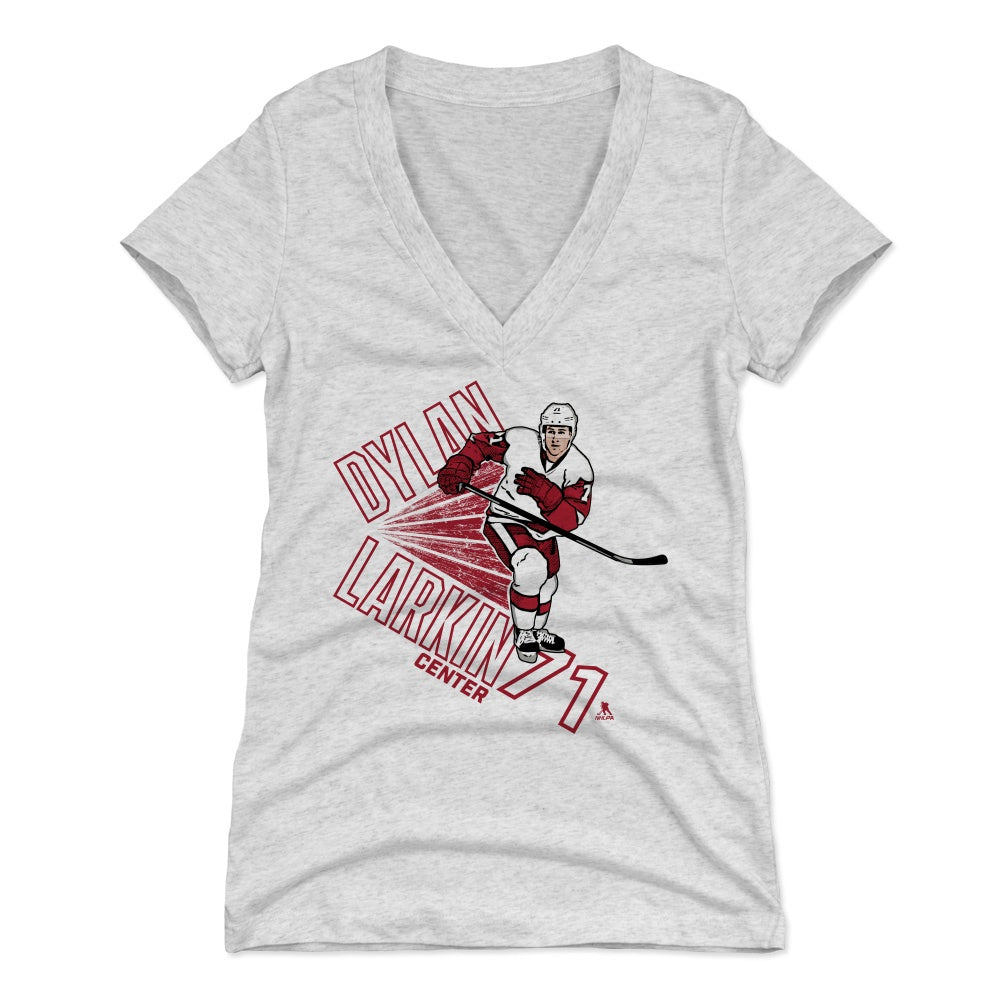 Dylan Larkin Women's V-Neck T-Shirt | 500 LEVEL