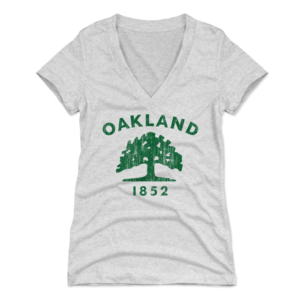 Oakland Women's V-Neck T-Shirt | 500 LEVEL