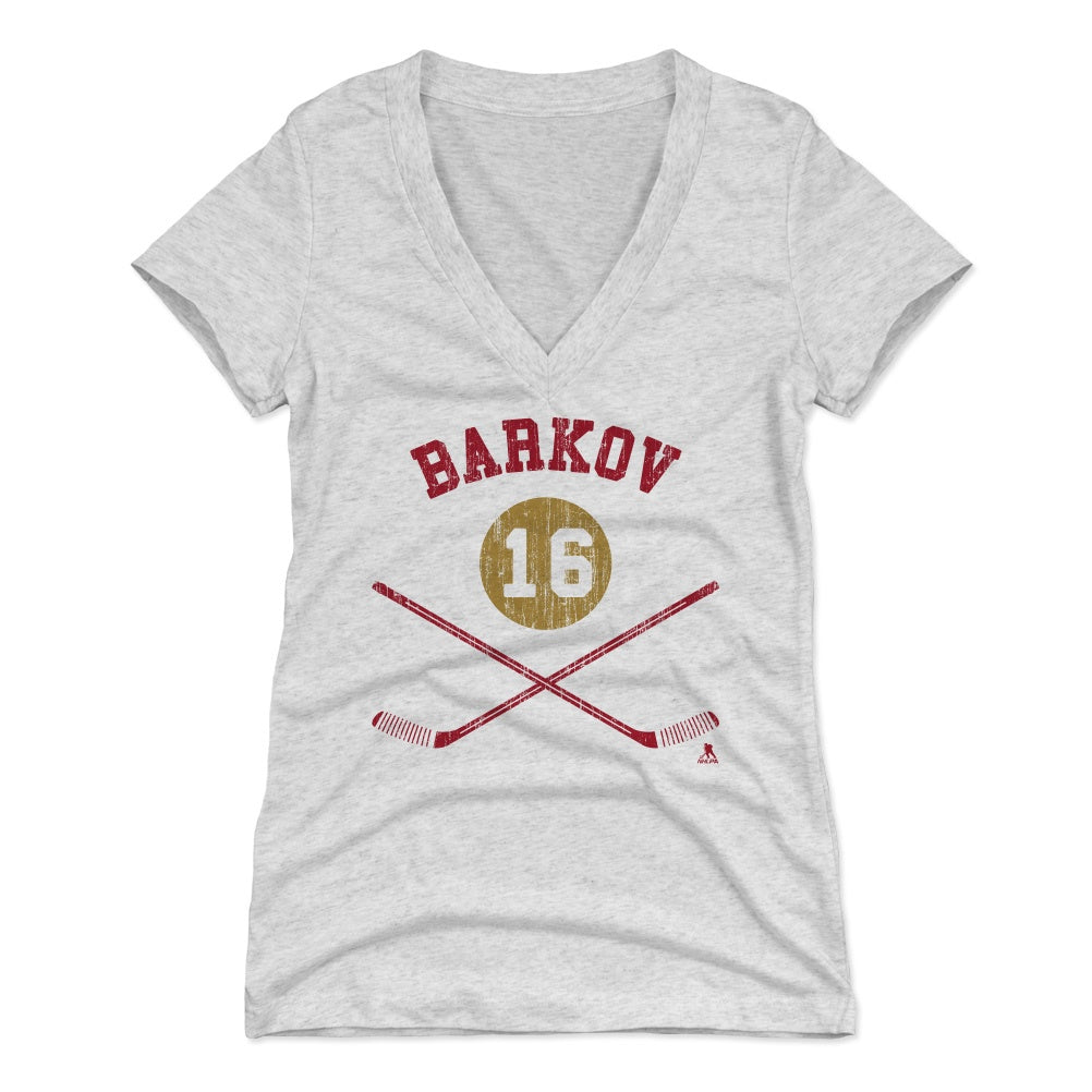 Aleksander Barkov Women's V-Neck T-Shirt | 500 LEVEL