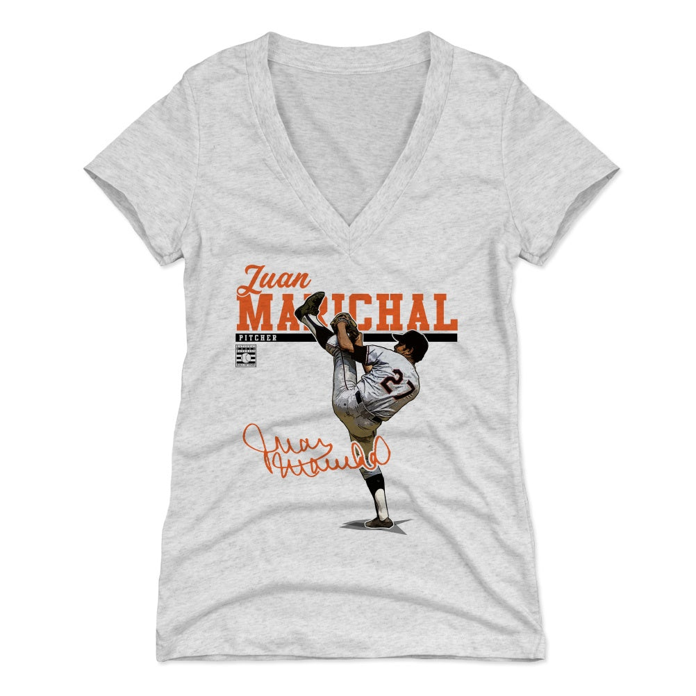 Juan Marichal Women's V-Neck T-Shirt | 500 LEVEL