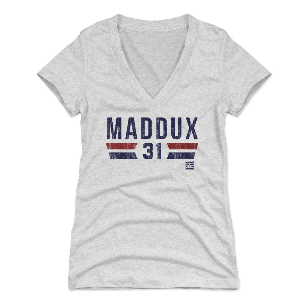 Greg Maddux Women's V-Neck T-Shirt | 500 LEVEL