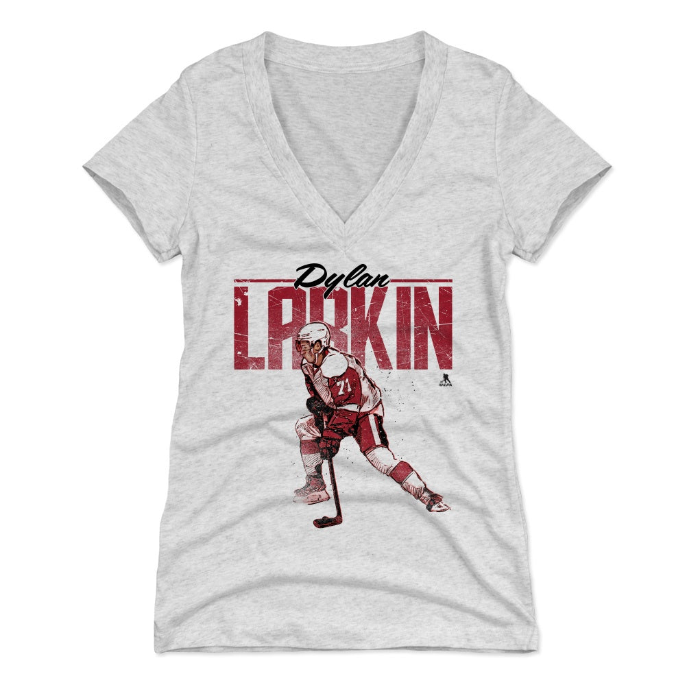 Dylan Larkin Women's V-Neck T-Shirt | 500 LEVEL