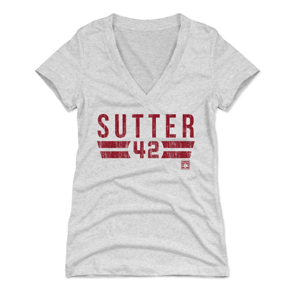 Bruce Sutter Women's V-Neck T-Shirt | 500 LEVEL