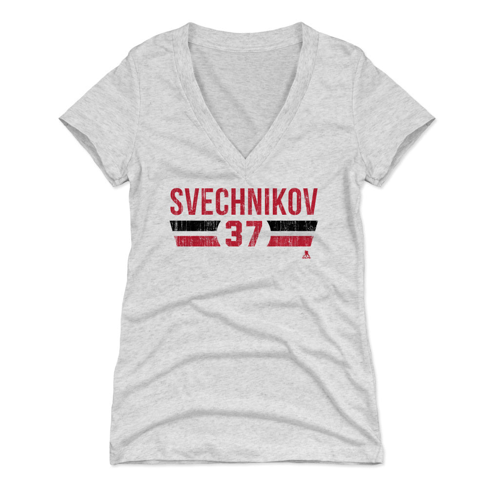 Andrei Svechnikov Women's V-Neck T-Shirt | 500 LEVEL
