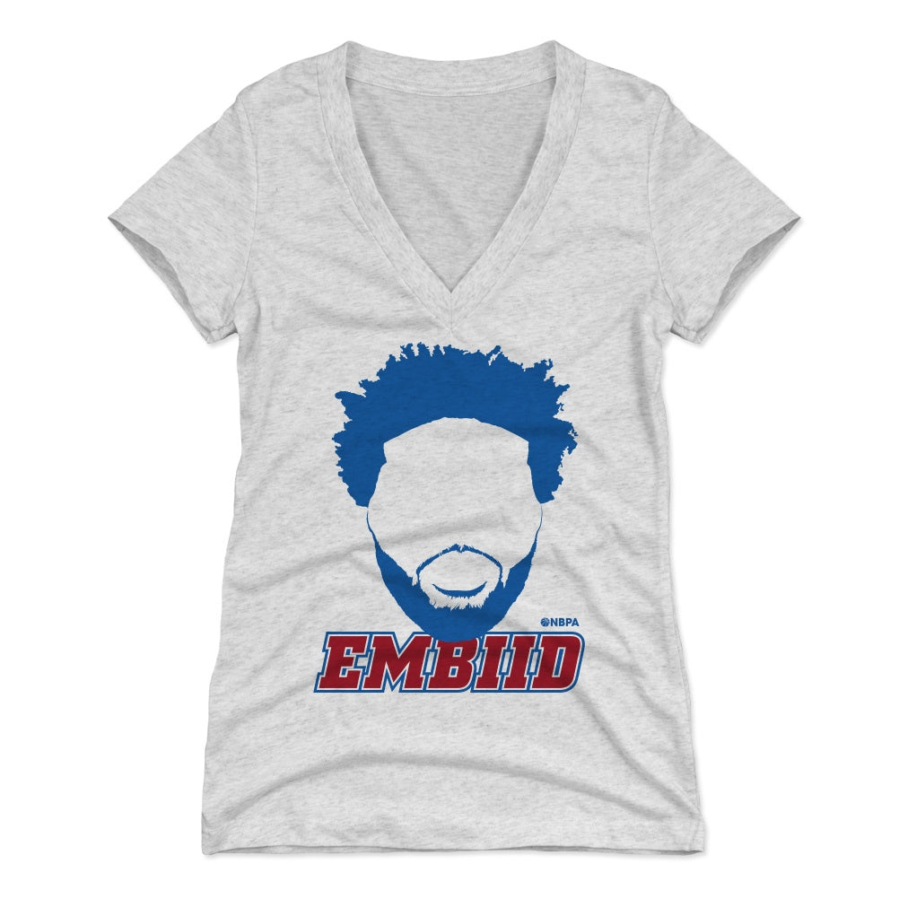 Joel Embiid Women's V-Neck T-Shirt | 500 LEVEL