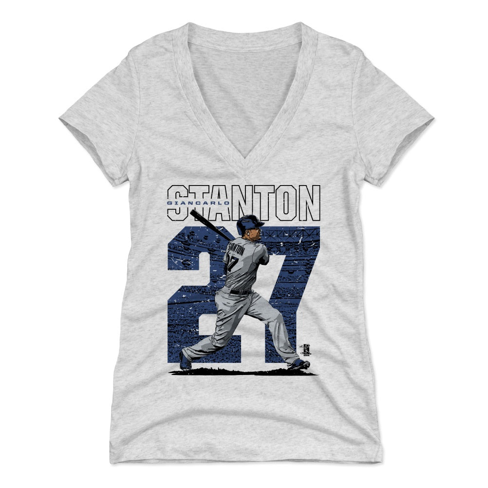Giancarlo Stanton Women's V-Neck T-Shirt | 500 LEVEL