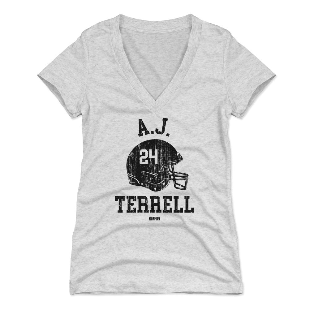A.J. Terrell Women's V-Neck T-Shirt | 500 LEVEL