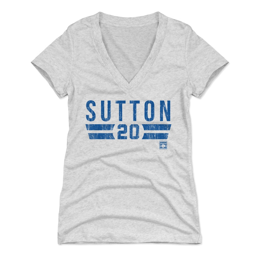 Don Sutton Women's V-Neck T-Shirt | 500 LEVEL