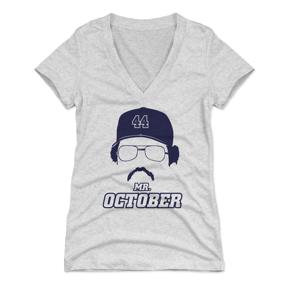 Reggie Jackson Women's V-Neck T-Shirt | 500 LEVEL