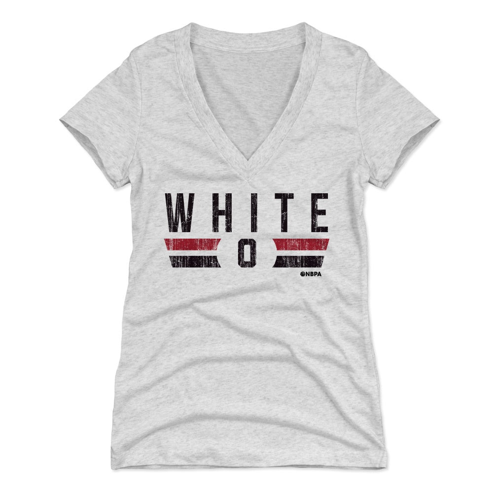Coby White Women's V-Neck T-Shirt | 500 LEVEL